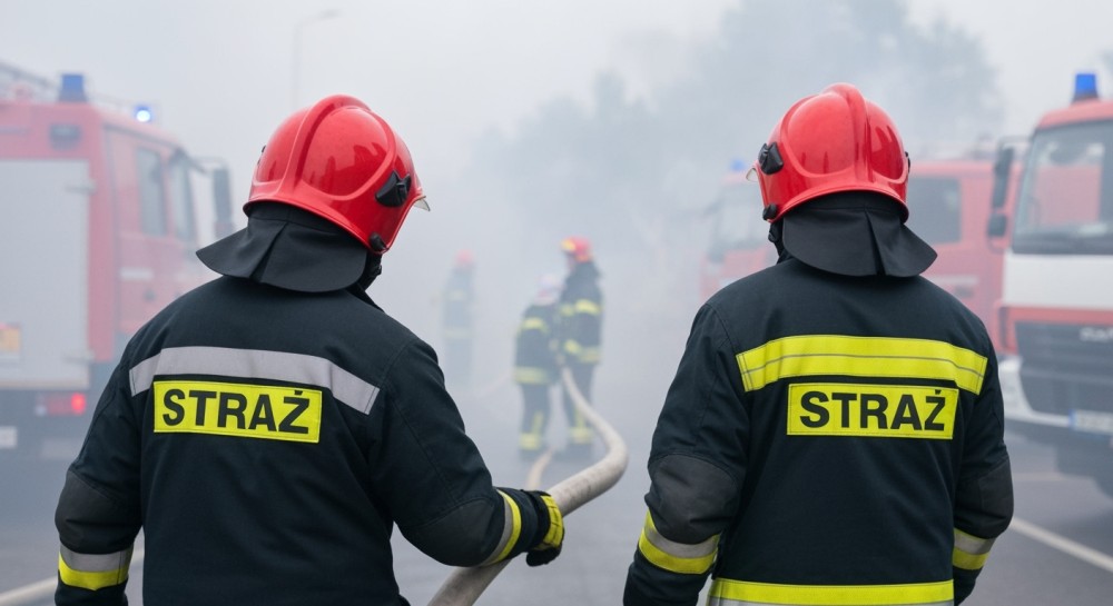 Pożar w Ochocie: Gęste kłęby dymu nad Warszawą pożerają historyczną willę