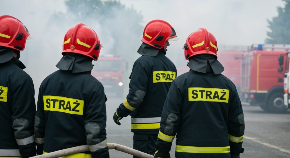 Błyskawiczne gaszenie pożaru altany w Warszawie: strażacy uratowali sąsiednie tereny przed katastrofą
