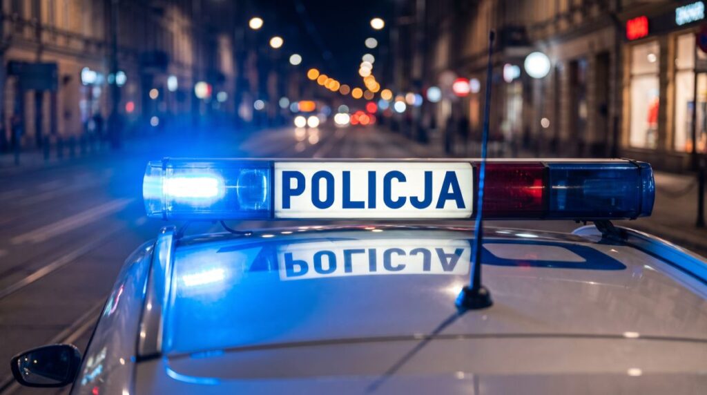 Mokotów w szoku: Mężczyzna z repliką broni atakuje parę w nocy