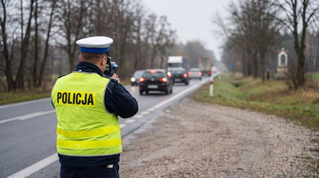 Drift w Karpinie: Policyjna interwencja kończy się lawetą i mandatem
