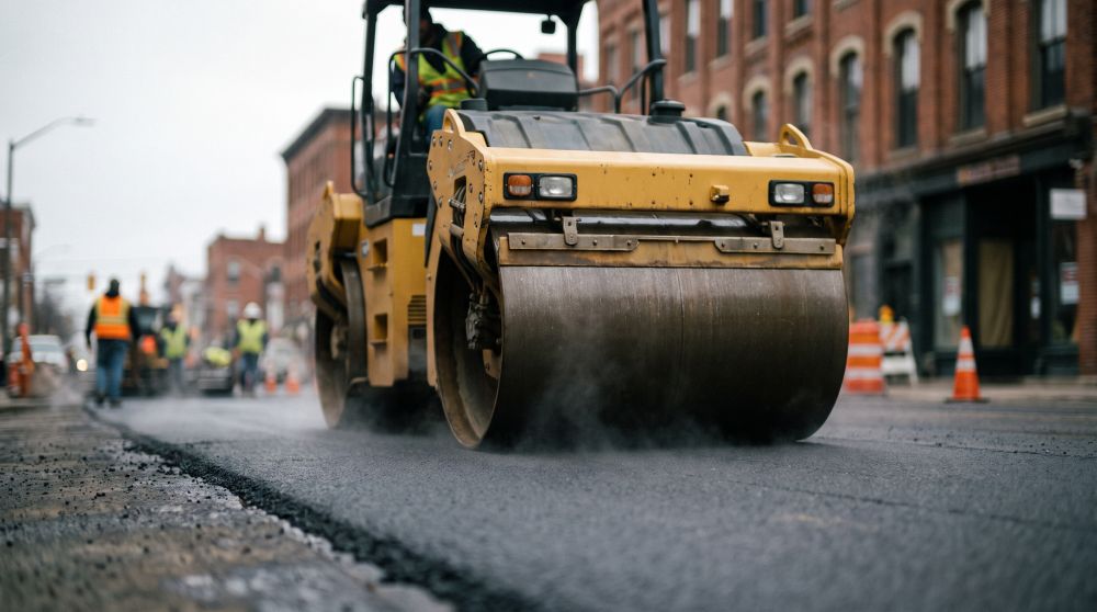 Nowa nawierzchnia na Towarowej – kierowcy odczuwają poprawę!