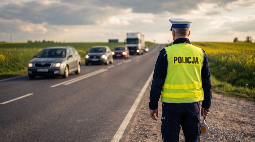 Bezpieczeństwo na drogach: Policja intensyfikuje kontrole w Lesznowoli